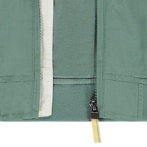 Cortavientos efecto colorblock con capucha para niño 