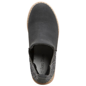 Botines negros con lentejuelas para niña 