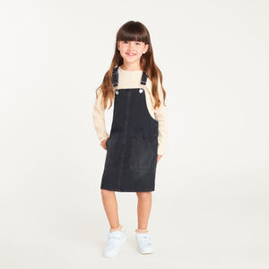 Ropa de mezclilla en forma de vestido para niña 