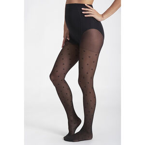 Medias para embarazada finas con estampado de lunares 30 deniers  Main Medias para embarazada finas con estampado de lunares 30 deniers