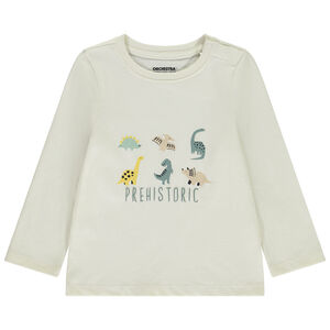 Camiseta de manga larga estampada para bebé niño 