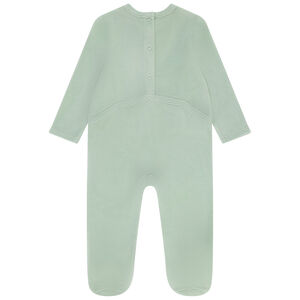 Pelele de terciopelo para bebé niña con aberturas según la edad 