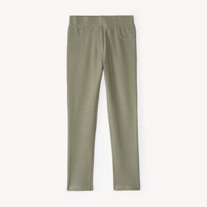 Jegging liso de punto para niña 