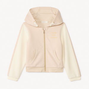 Chaleco de scuba impreso con capucha para niña 