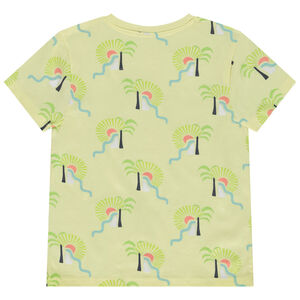 Camiseta manga corta estampado fantasía arty niño 