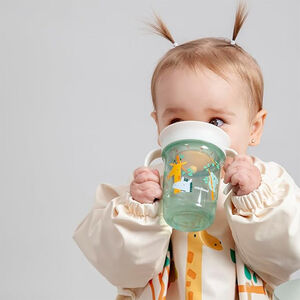 Vaso aprendizaje bebé Sippy Cup 360 Jungle 6M+ 