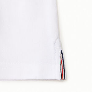 Lote de 2 polos lisos de manga corta blancos para niño 