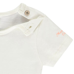 Conjunto de 2 piezas con pelele a rayas para bebé niño 