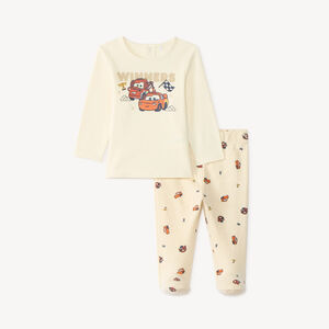 Conjunto de pijama largo para bebé niño Flash McQueen Disney 