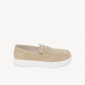 Zapatos tipo barco de efecto nubuck niño 