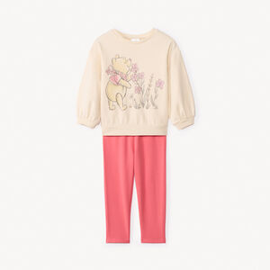 Ensemble jogging Winnie l'Ourson Disney pour bébé fille  Main Ensemble jogging Winnie l'Ourson Disney pour bébé fille