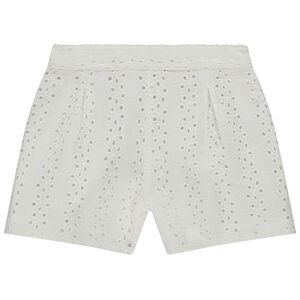 Short de brodería inglesa forrada para niña  Main Short de brodería inglesa forrada para niña