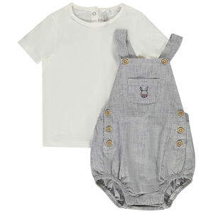 Conjunto peto y camiseta manga corta 