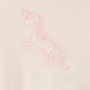 Pelele liso de terciopelo con estampado fantasía para bebé niña 