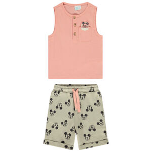 Conjunto camiseta y short - "Rainbow smile" 