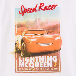 Camiseta de manga corta oversize Flash McQueen de Disney-Pixar para niño. 