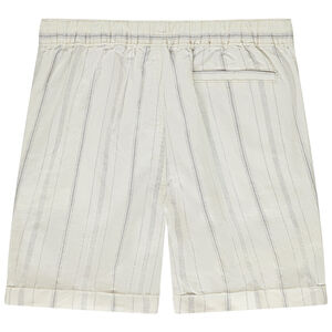 Bermudas de tela rayada para niño 