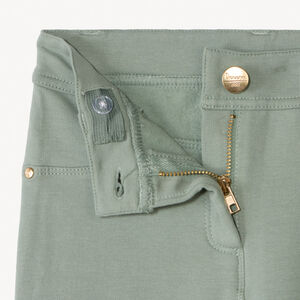 Pantalón skinny de felpa lisa niña 