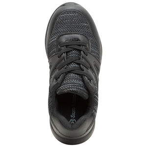 Zapatillas de malla jaspeada con cordones 