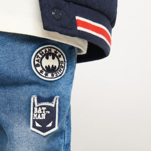 Vaqueros slim con motivos Batman Warner para bebé niño 