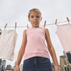 Pack de 3 maillots de cuerpo de tirantes niña 
