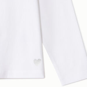 Lote de 3 camisetas manga larga lisas para niña 