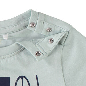 Camiseta de manga corta estampada para bebé niño 