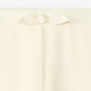 Pantalón de chándal para niña bebé de punto con diseño. 