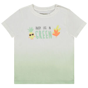 Camiseta de manga corta con diseño tie and dye para bebé niño 