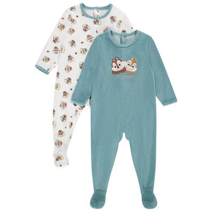 Lot de 2 dors-bien en velours print Tic et Tac Disney pour bébé garçon Main Lot de 2 dors-bien en velours print Tic et Tac Disney pour bébé garçon