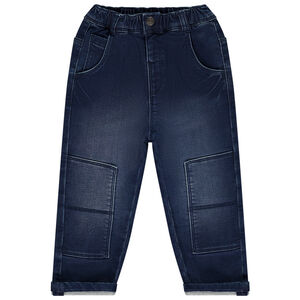 Jean ballon à empiècements pour bébé garçon 