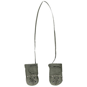 Manoplas de dinosaurios forradas de sherpa para bebé niño 