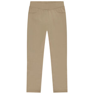 Jegging liso de felpa para niña 