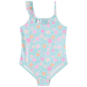 Bañador de una pieza con estampado de flores para niña  Main Bañador de una pieza con estampado de flores para niña