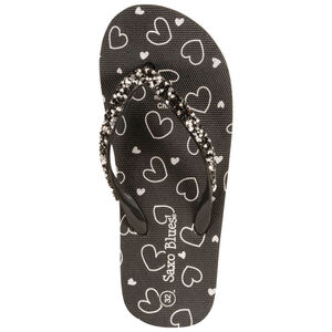 Sandalias con estampado de corazones y tiras con strass para niña según la edad  Main Sandalias con estampado de corazones y tiras con strass para niña según la edad