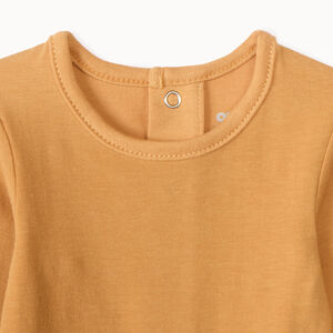 Lote de 3 bodies de manga larga lisos para bebé niño 