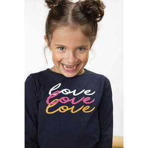Camiseta manga larga print love Main Camiseta manga larga print love