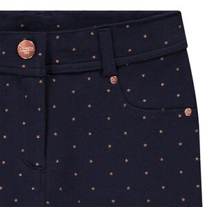 Pantalón skinny de felpa niña 