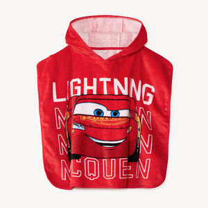 Capa de baño de rizo Flash McQueen de Cars Disney para niño 