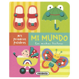 Libro con texturas Mi mundo +1 año 