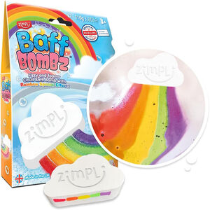 Bomba de baño efecto arcoíris 1x110gr 