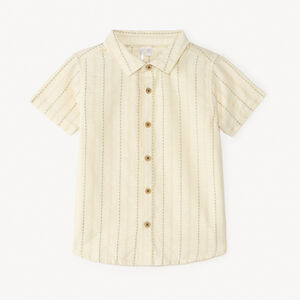 Chemise manches courtes à rayures pour bébé garçon 