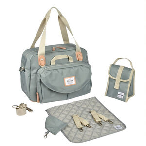 Bolsa de pañales Genève II verde salvia 