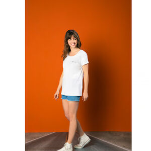 T-shirt manches courtes mère et fille pour femme 