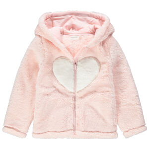 Bata de casa de borreguito con capucha. 