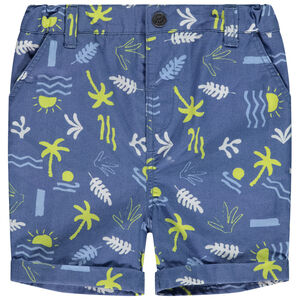 Bermudas estampado fantasía Mykonos para bebé niño 