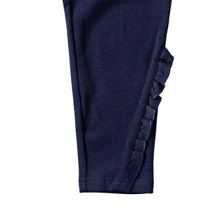 Jeggings de milano con volantes en los tobillos 