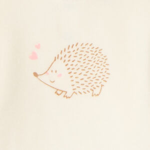 Conjunto de pijama de terciopelo con estampado fantasía para bebé niña 