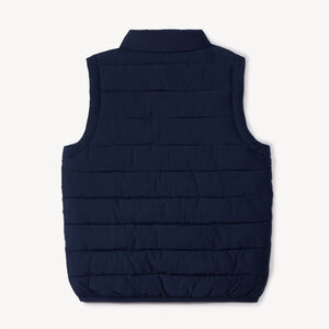 Chaleco acolchado sin mangas liso para niño 