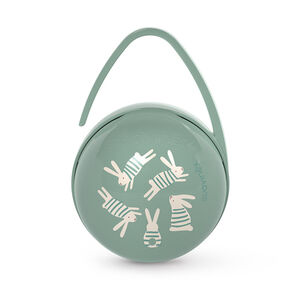 Portachupetes dúo Wonder Conejos verde 